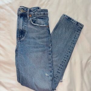 Zara Women's Light Blue Jeans